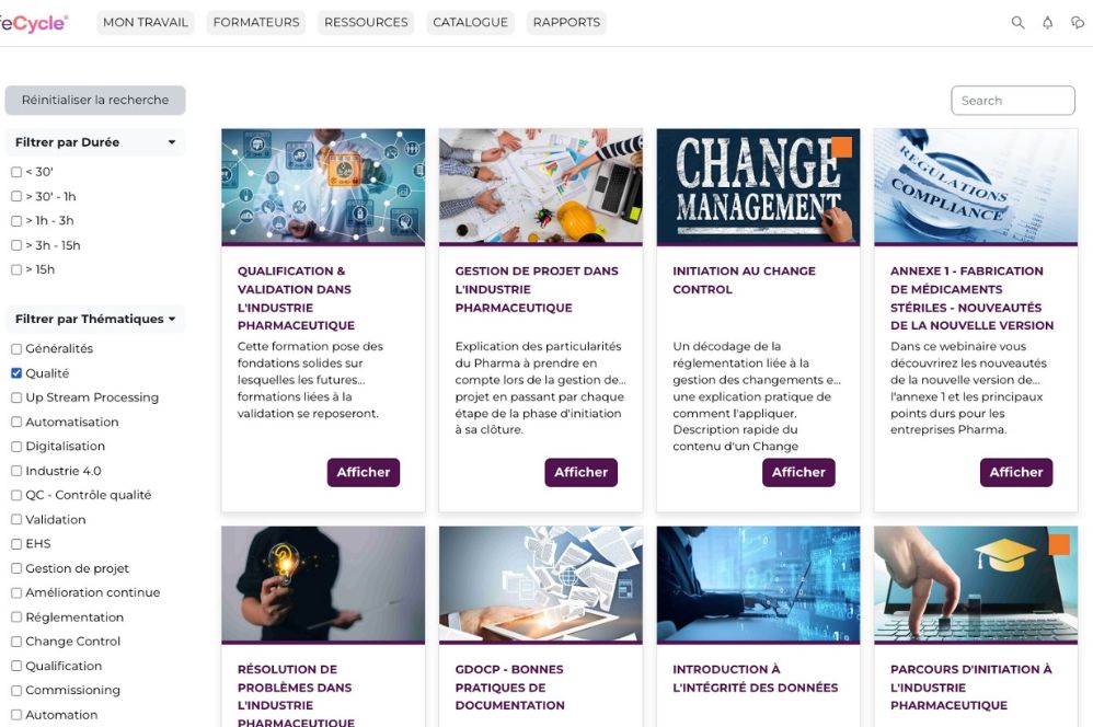 E-Learning LifeCycle